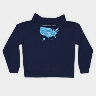 United states of America Kids Hoodie